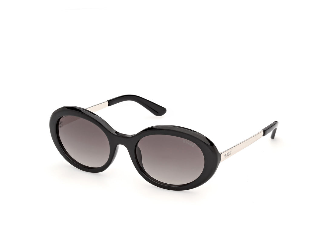 Solglasögon guess gu00355 01f negro oval femenino storlek 55mm - Huvudvy