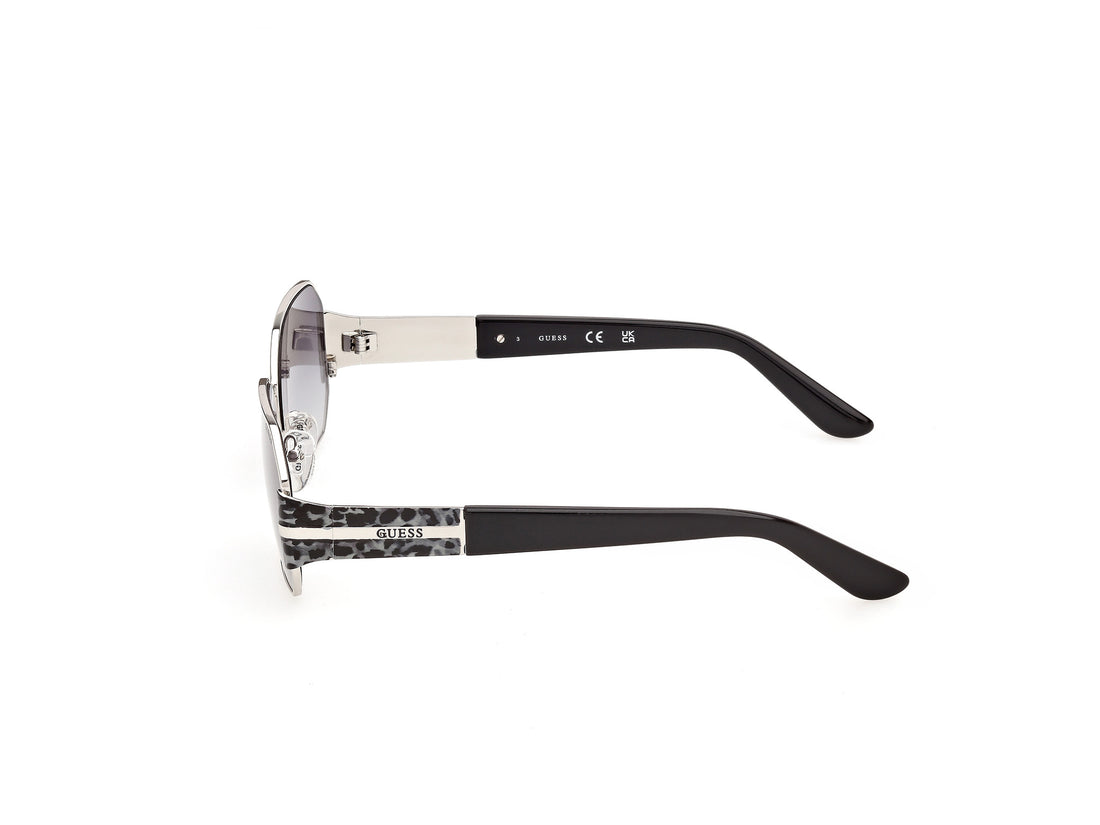 Solglasögon guess gu00356 10b plateado geometric femenino storlek 58mm - Detaljvy