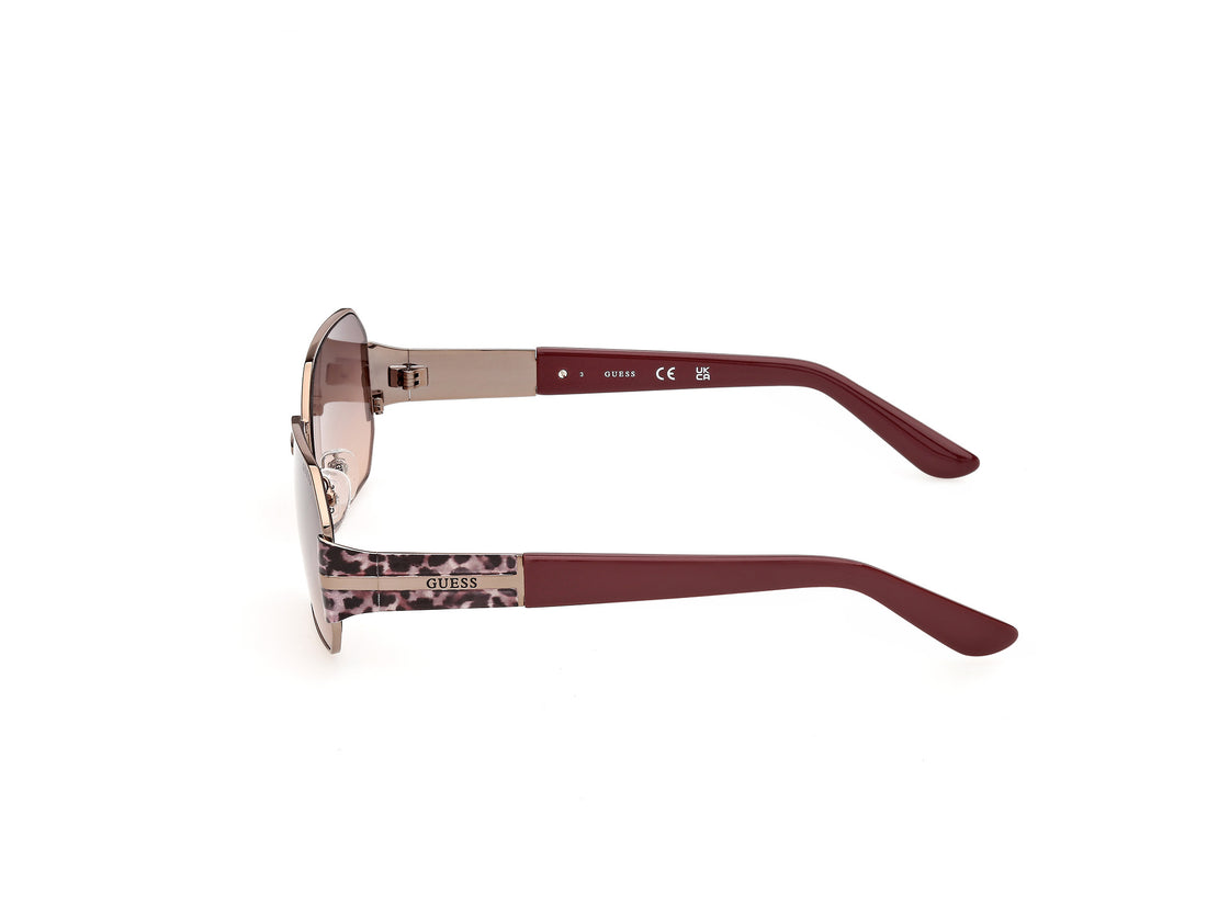 Solglasögon guess gu00356 36f bronce geometric femenino storlek 58mm - Detaljvy
