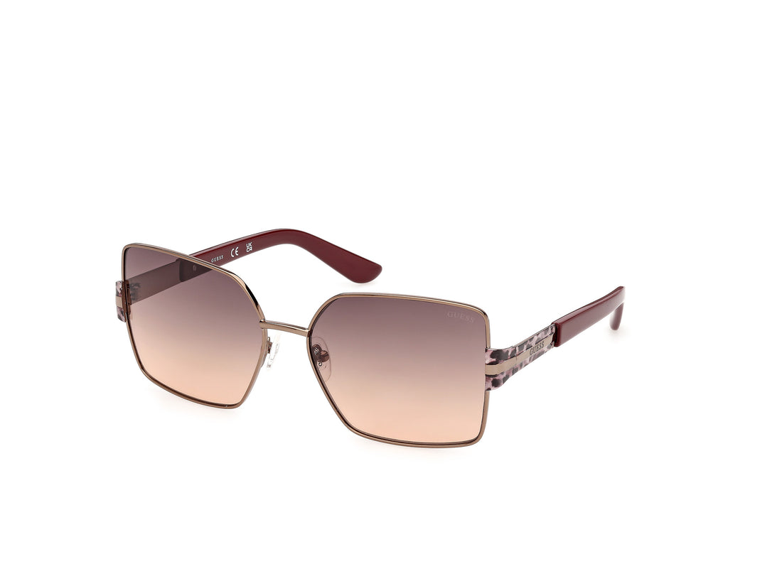 Solglasögon guess gu00357 36f bronce butterfly femenino storlek 59mm - Huvudvy