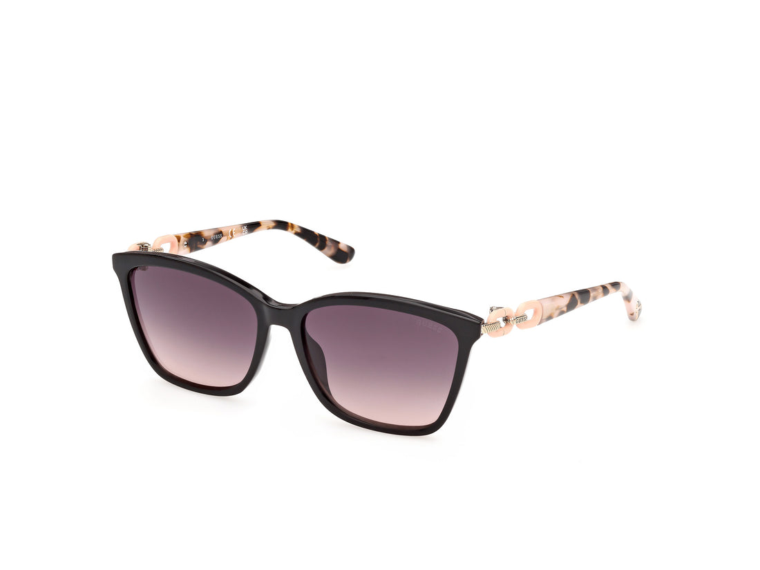 Solglasögon guess gu00361 01b negro rectangular femenino storlek 56mm - Huvudvy