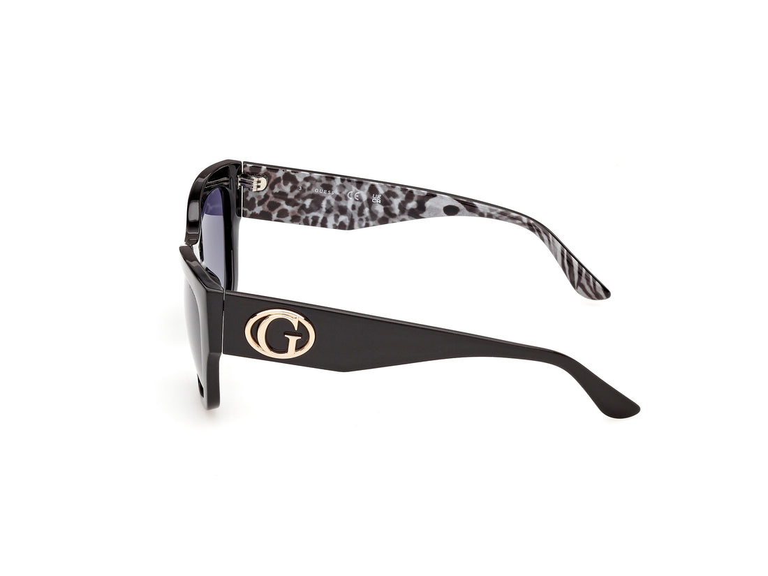 Solglasögon guess gu00363 01d negro square femenino storlek 55mm - Detaljvy