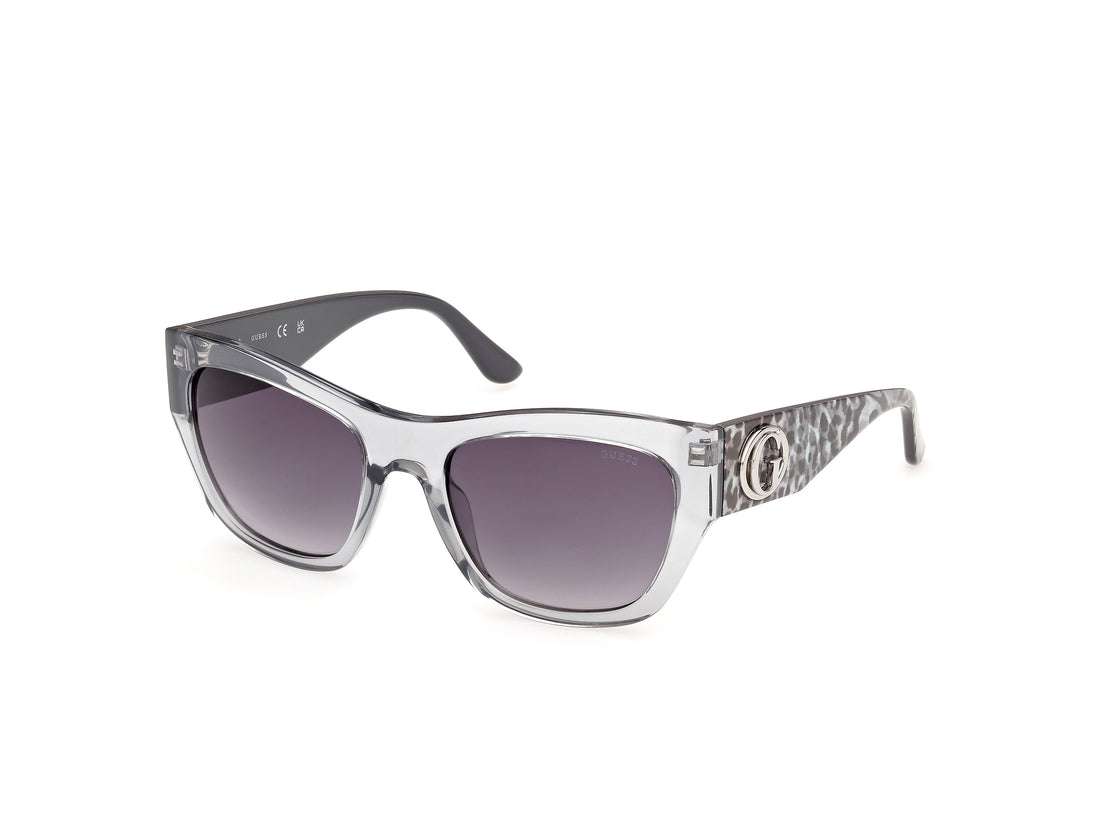 Solglasögon guess gu00363 20b gris square femenino storlek 55mm - Huvudvy