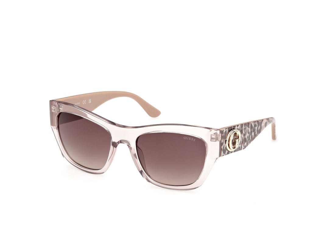 Solglasögon guess gu00363 57f beige square femenino storlek 55mm - Huvudvy