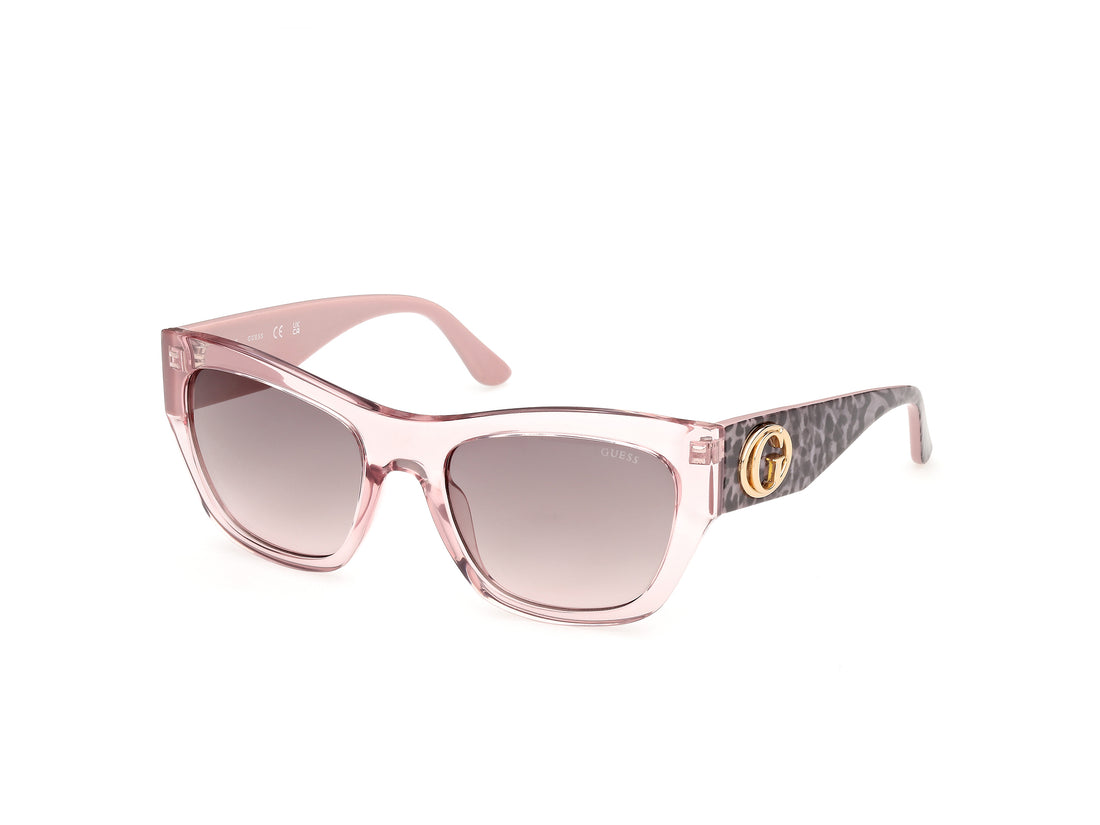 Solglasögon guess gu00363 72f rosa square femenino storlek 55mm - Huvudvy