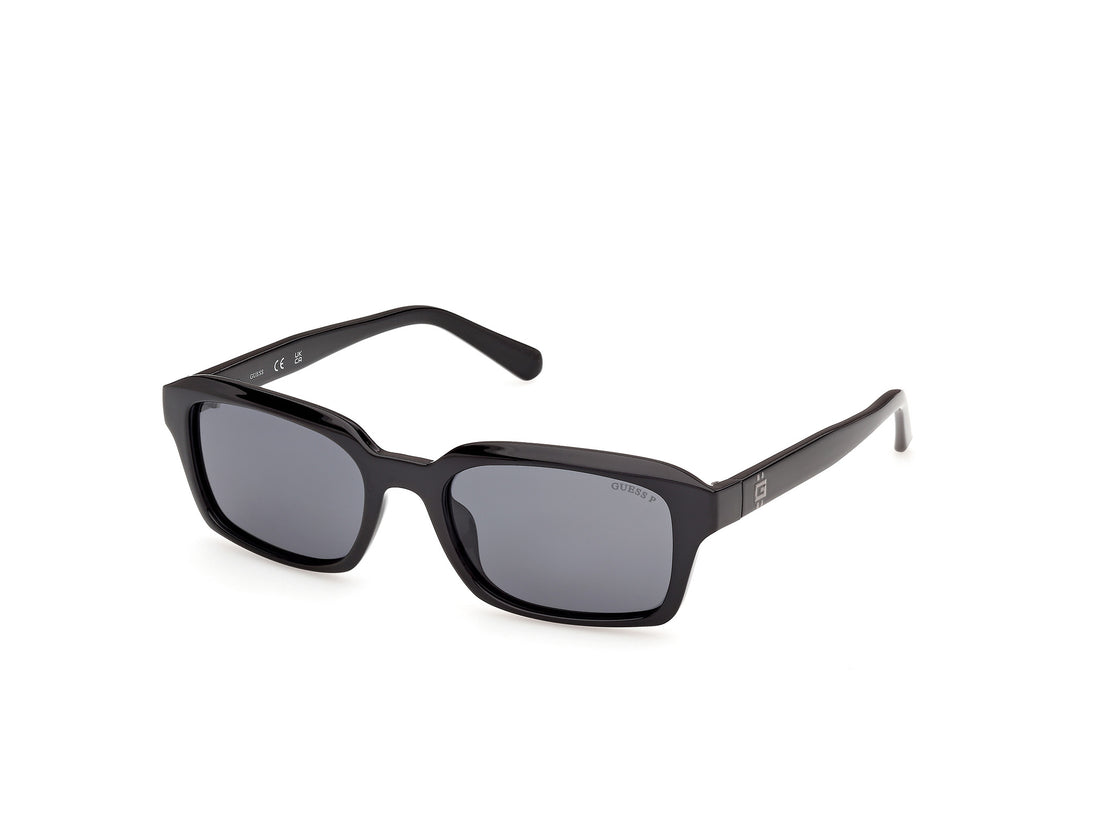 Solglasögon guess gu00365 01d negro rectangular masculino storlek 55mm - Huvudvy