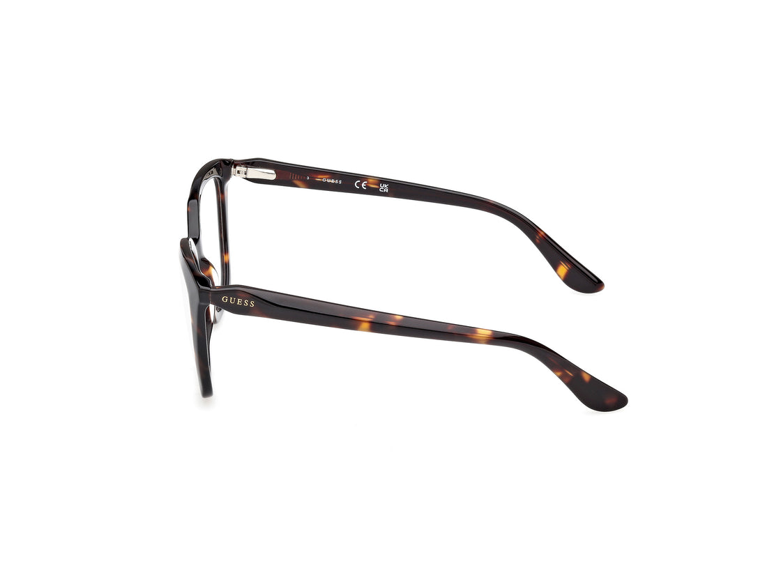 Lunettes de vue guess gu2965 052 havana cat eye femenino taille 55mm - Vue détaillée