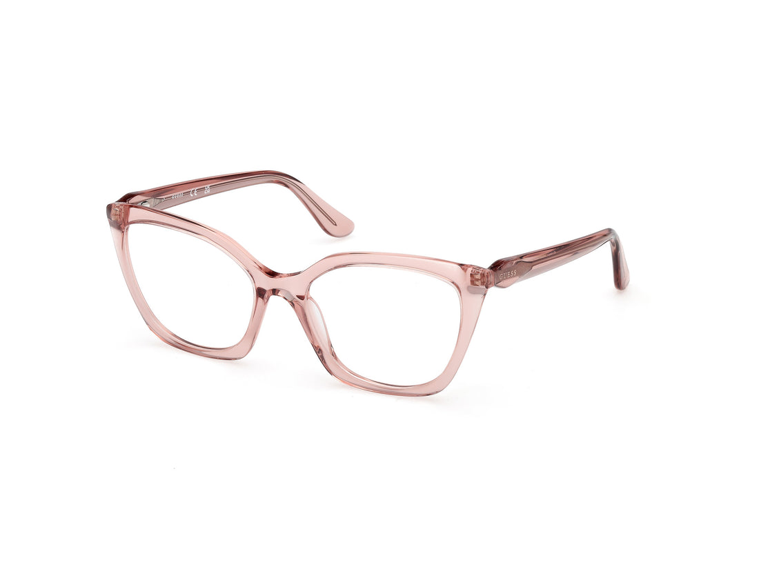 Lunettes de vue guess gu2965 072 rosa cat eye femenino taille 55mm - Vue principale