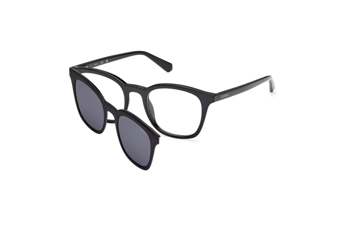 Occhiali da vista guess gu50220 001 negro square masculino taglia 50mm - Vista principale