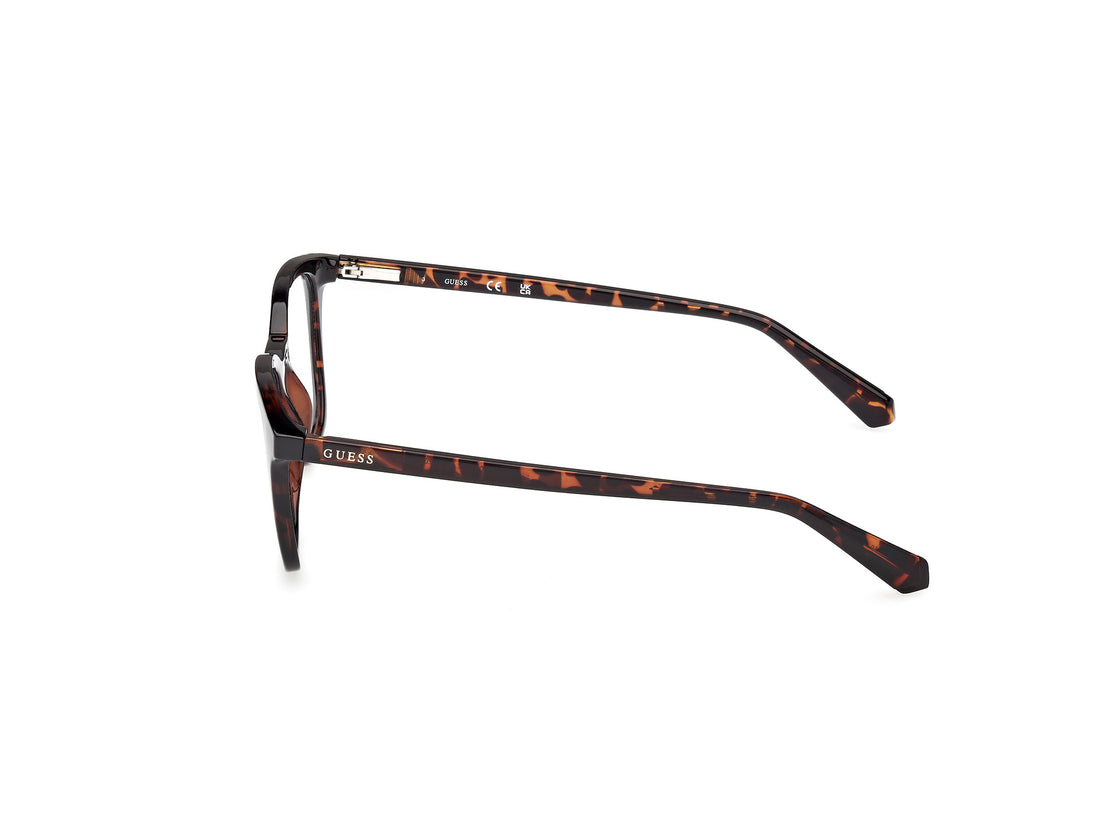 Occhiali da vista guess gu50220 052 havana square masculino taglia 50mm - Vista dettagliata