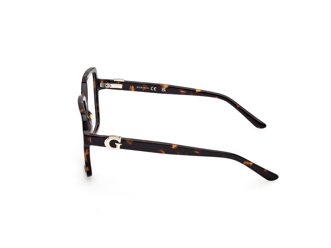 Occhiali da vista guess gu50228 052 havana square femenino taglia 56mm - Vista dettagliata