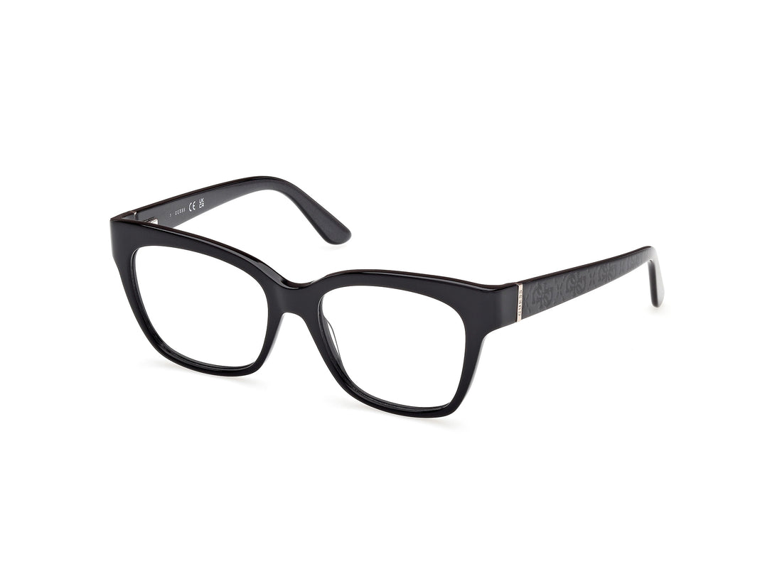 Occhiali da vista guess gu50233 001 negro square femenino taglia 53mm - Vista principale