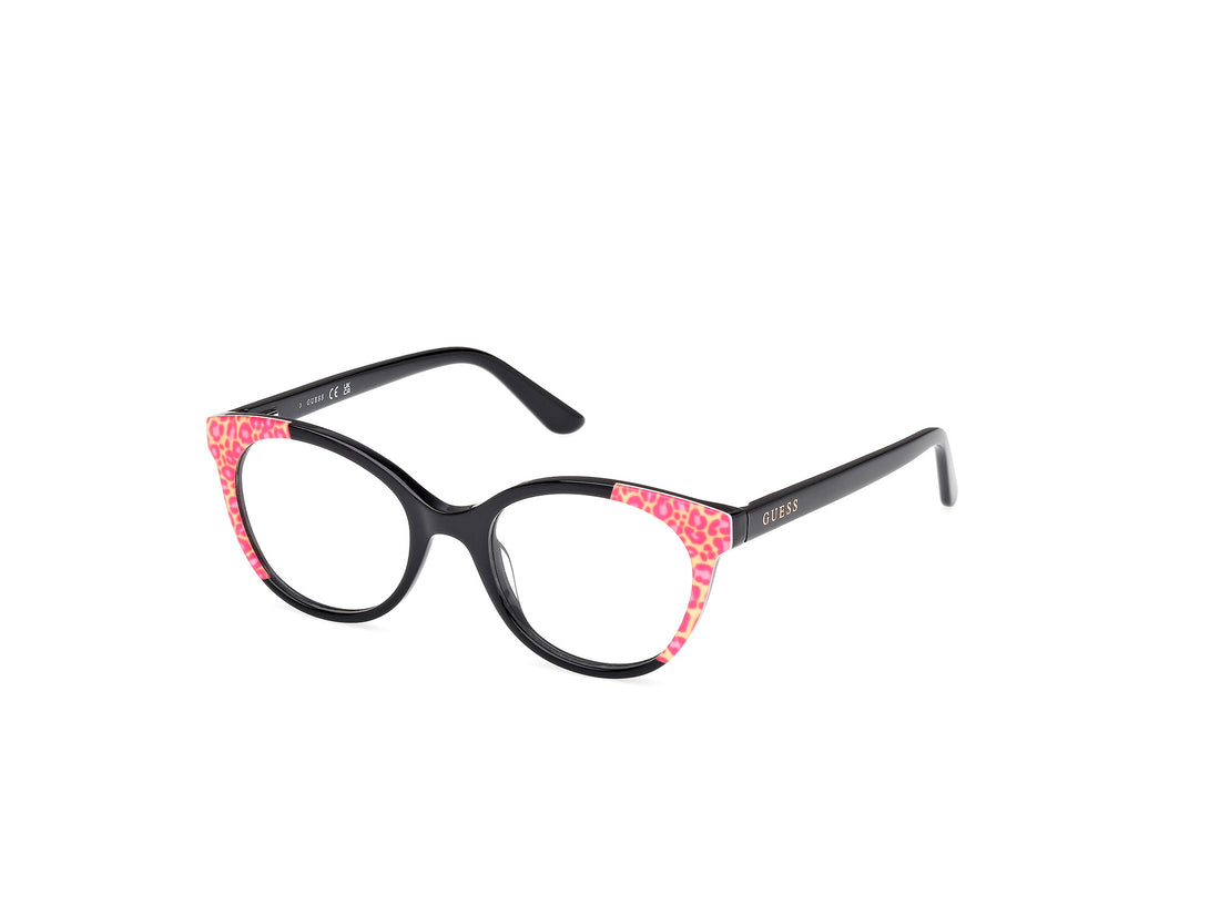 Lunettes de vue guess gu50267 005 negro round femenino taille 46mm - Vue principale