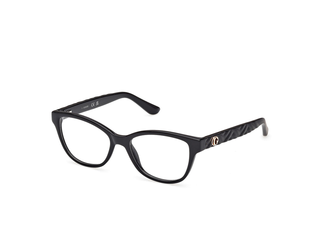 Gafas graduadas guess gu50307 001 negro rectangular femenino talla 53mm - Vista principal