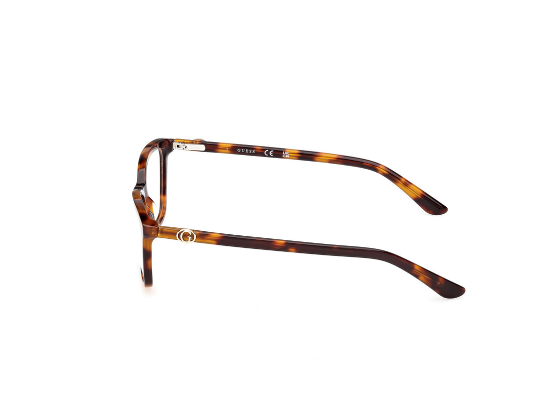Brillen guess gu50310 056 havana rectangular femenino größe 50mm - Detailansicht