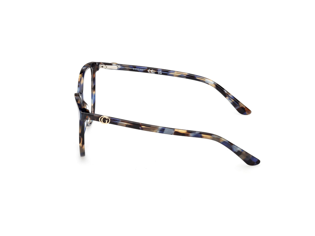 Gafas graduadas guess gu50311 092 azul cat eye femenino talla 55mm - Vista de detalle