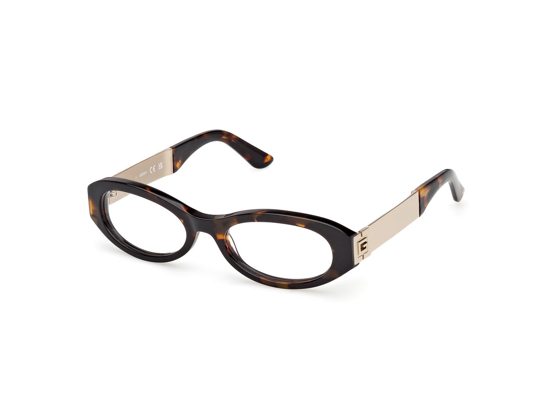 Brillen guess gu50315 052 havana oval femenino größe 52mm - Hauptansicht