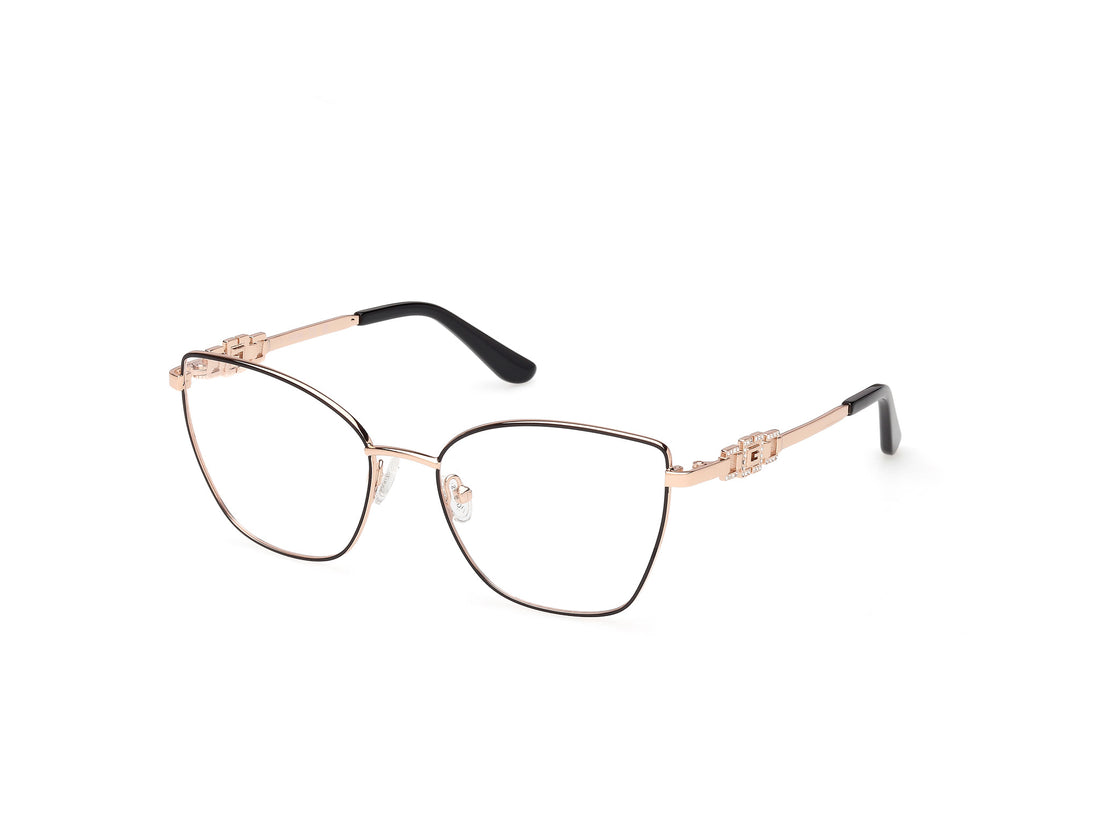 Brillen guess gu50316 001 negro cat eye femenino größe 55mm - Hauptansicht