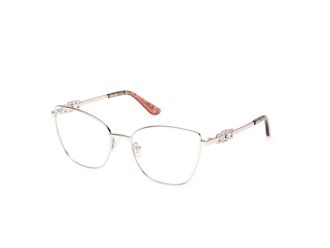Gafas graduadas guess gu50316 033 dorado cat eye femenino talla 55mm - Vista principal