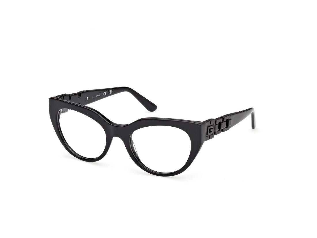 Brillen guess gu50323 001 negro cat eye femenino größe 51mm - Hauptansicht