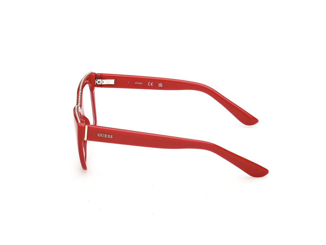 Occhiali da vista guess gu50361 066 rojo square femenino taglia 50mm - Vista dettagliata