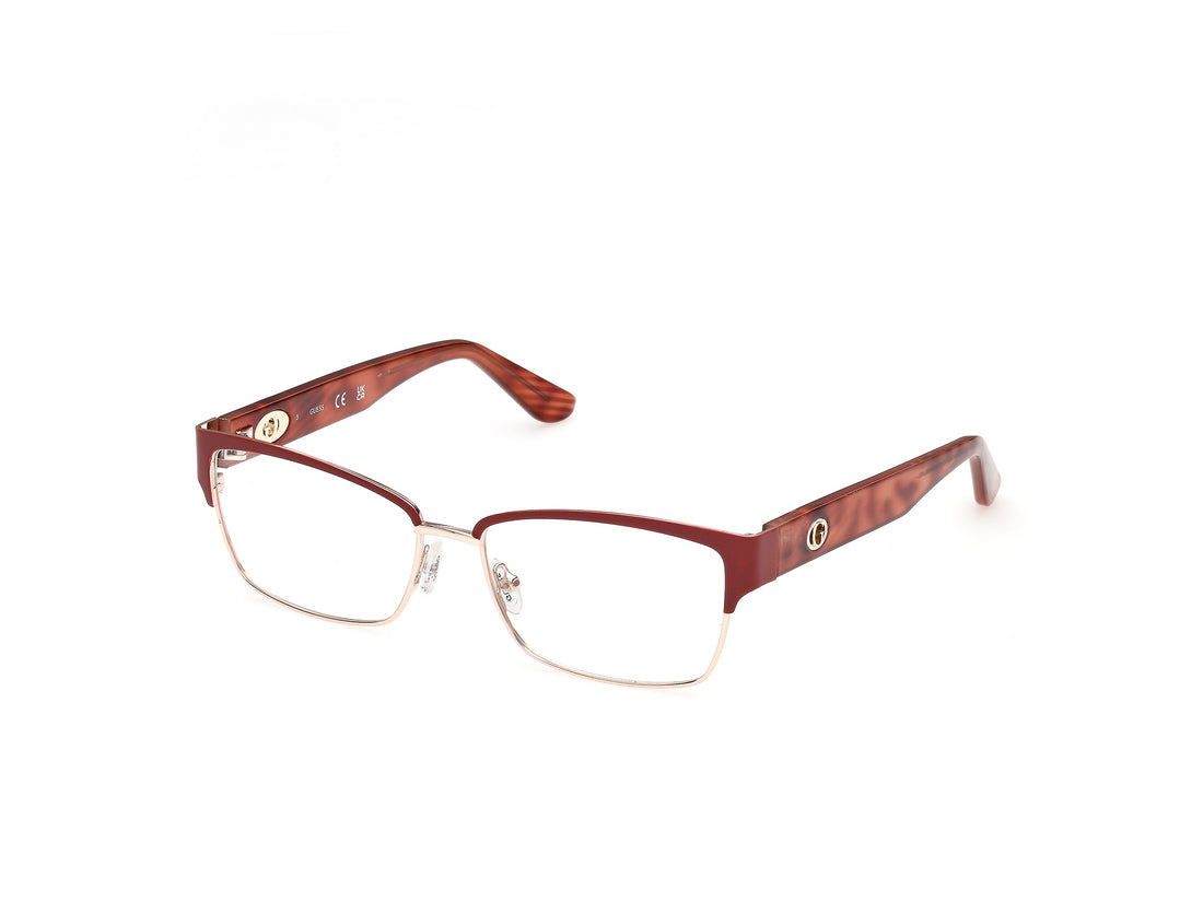 Brillen guess gu50383 067 rojo rectangular femenino größe 55mm - Hauptansicht