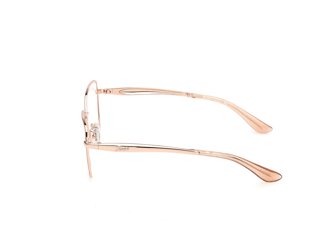 Brillen guess gu50384 028 dorado square femenino größe 55mm - Detailansicht