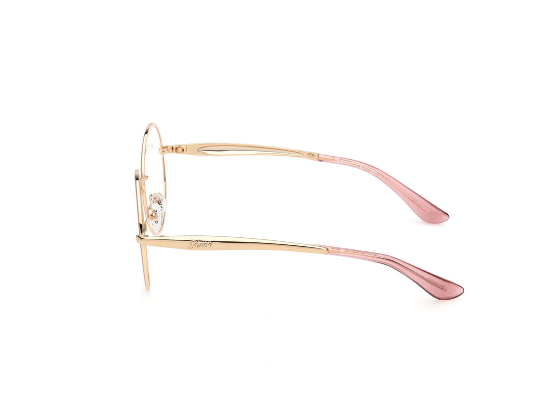 Brillen guess gu50385 074 rosa round femenino größe 54mm - Detailansicht
