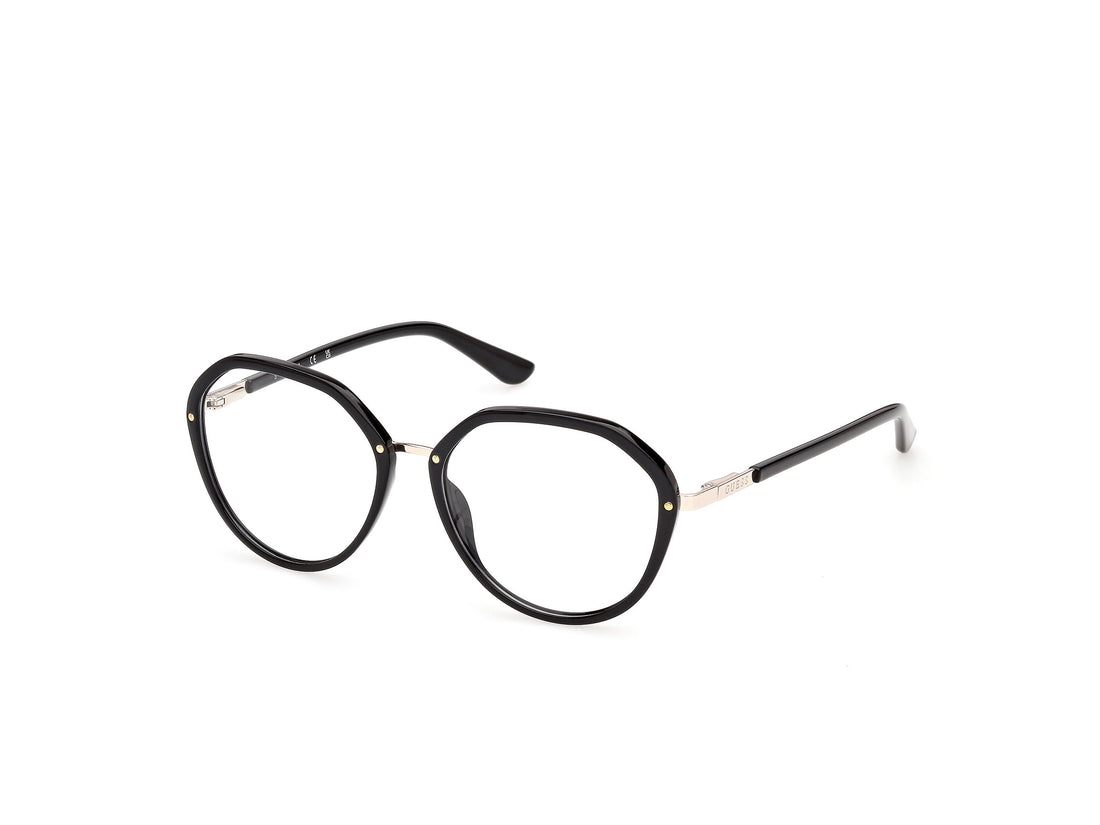 Brillen guess gu50387 001 negro round femenino größe 53mm - Hauptansicht