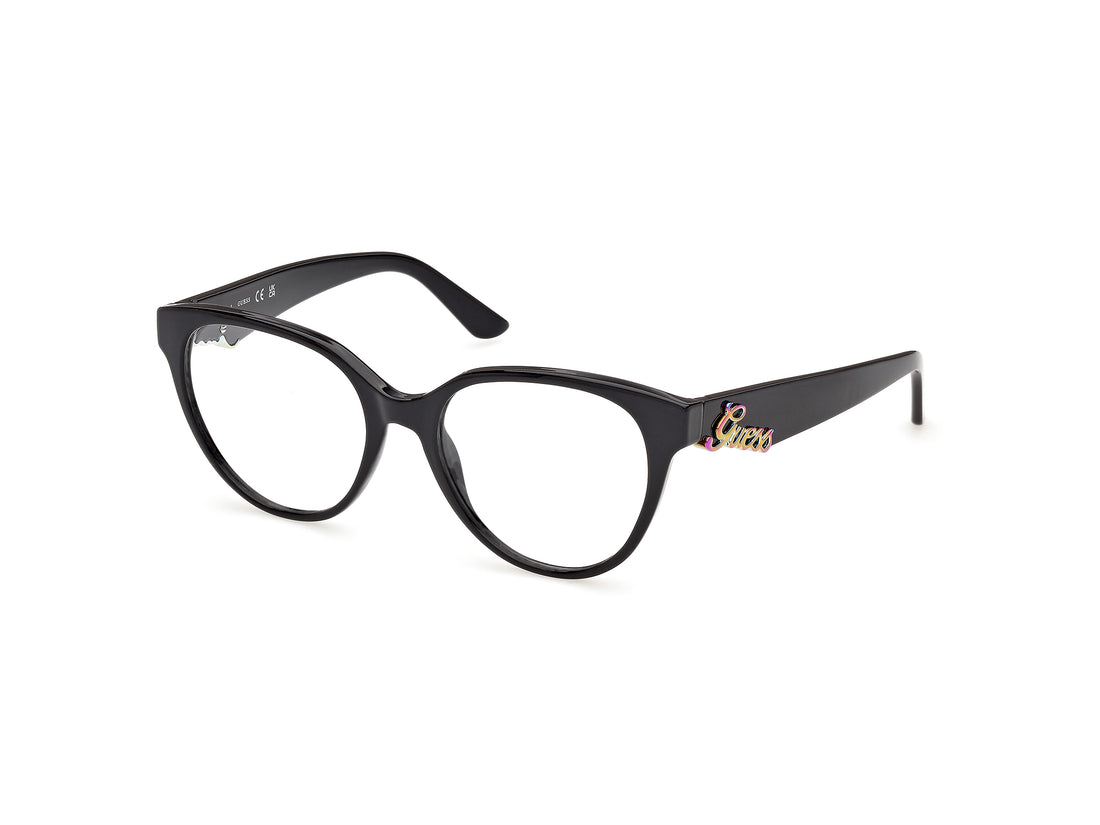 Brillen guess gu50388 001 negro round femenino größe 53mm - Hauptansicht
