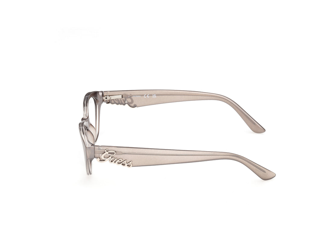Brillen guess gu50389 020 gris cat eye femenino größe 52mm - Detailansicht