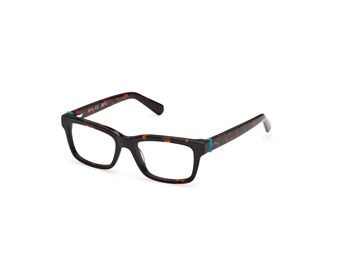 Brillen guess gu50393 052 havana rectangular masculino größe 46mm - Hauptansicht