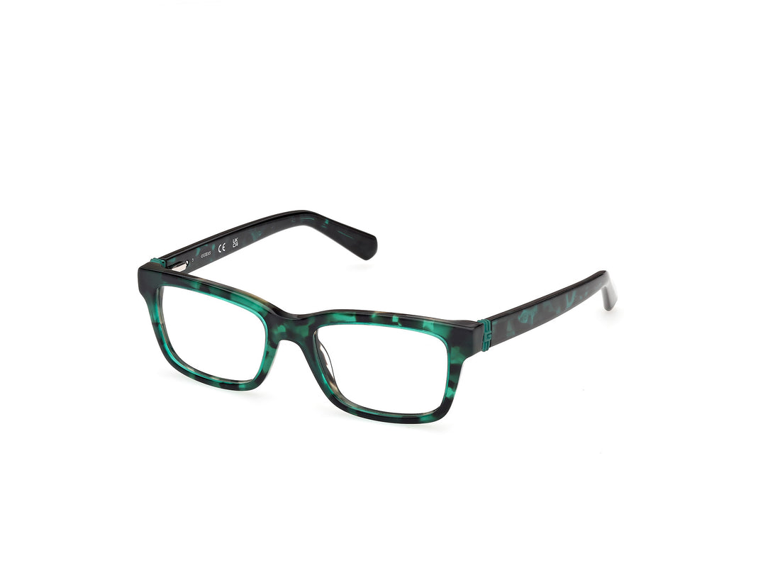 Brillen guess gu50393 098 verde rectangular masculino größe 46mm - Hauptansicht