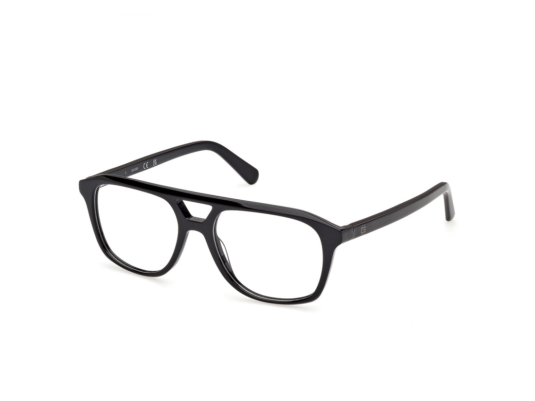 Lunettes de vue guess gu50447 001 negro pilot masculino taille 54mm - Vue principale