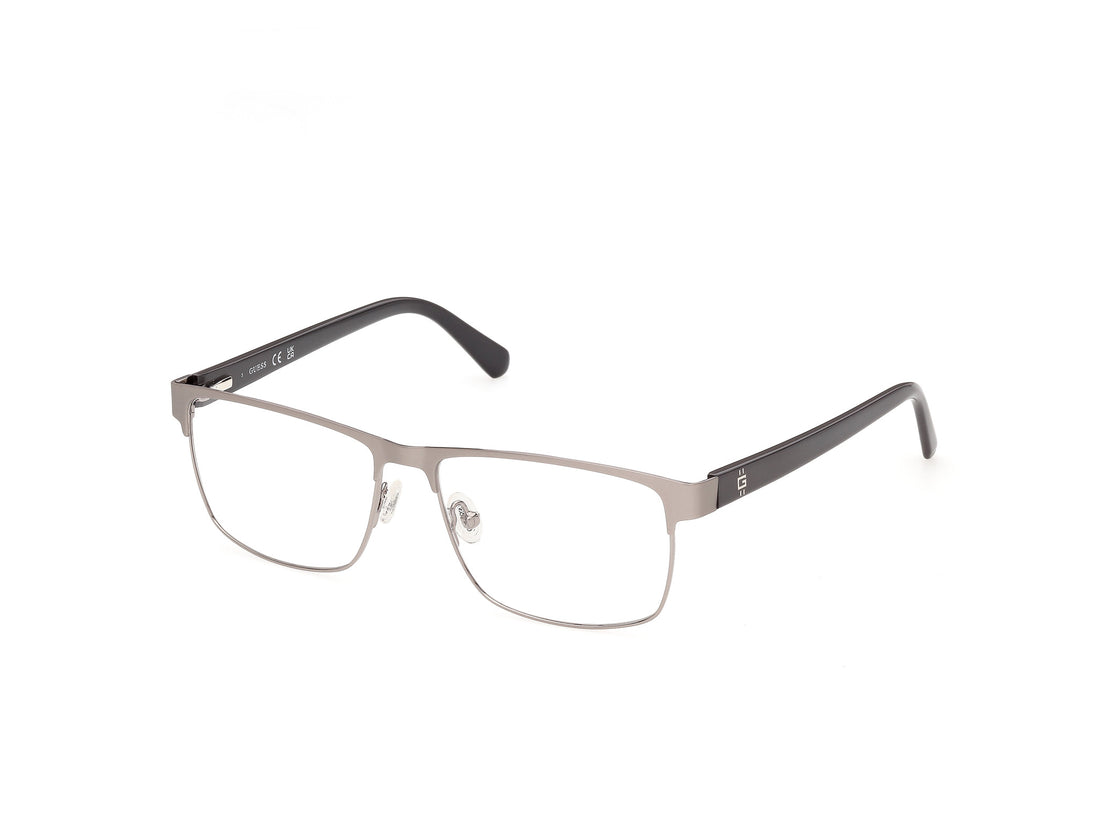 Lunettes de vue guess gu50450 011 plateado browline masculino taille 56mm - Vue principale