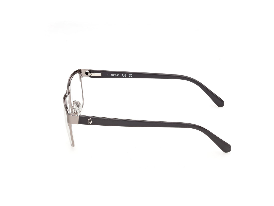 Lunettes de vue guess gu50450 011 plateado browline masculino taille 56mm - Vue détaillée