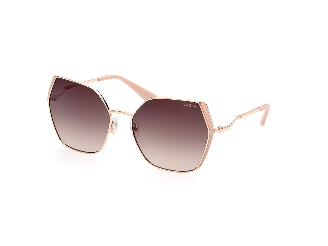 Solglasögon guess gu7843 28f geometric femenino storlek 61mm - Huvudvy