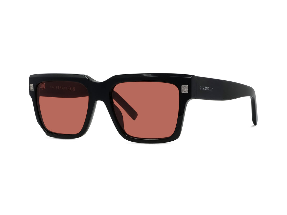 Sunglasses givenchy gv day gv40060i 01s black square masculino size 55mm - Main view