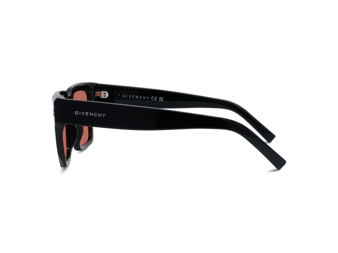 Sunglasses givenchy gv day gv40060i 01s black square masculino size 55mm - Detailed view