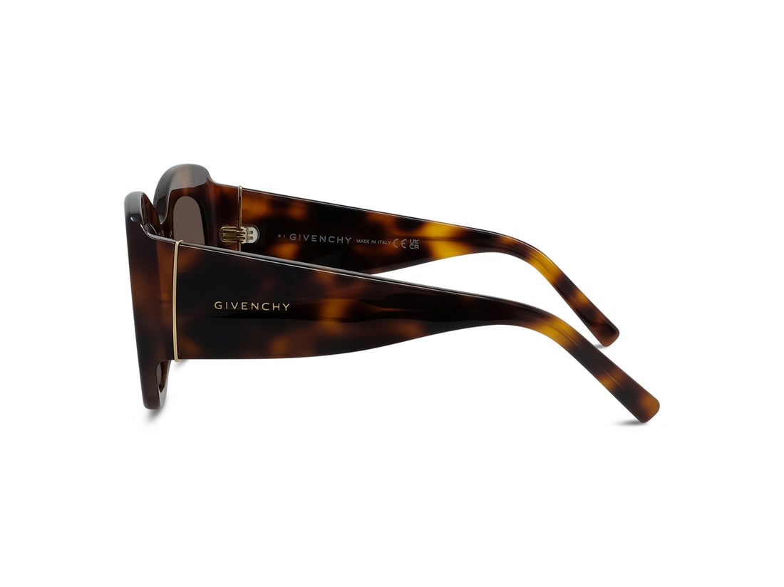 Sunglasses givenchy bold gv40127i 53e havana butterfly femenino size 53mm - Detailed view