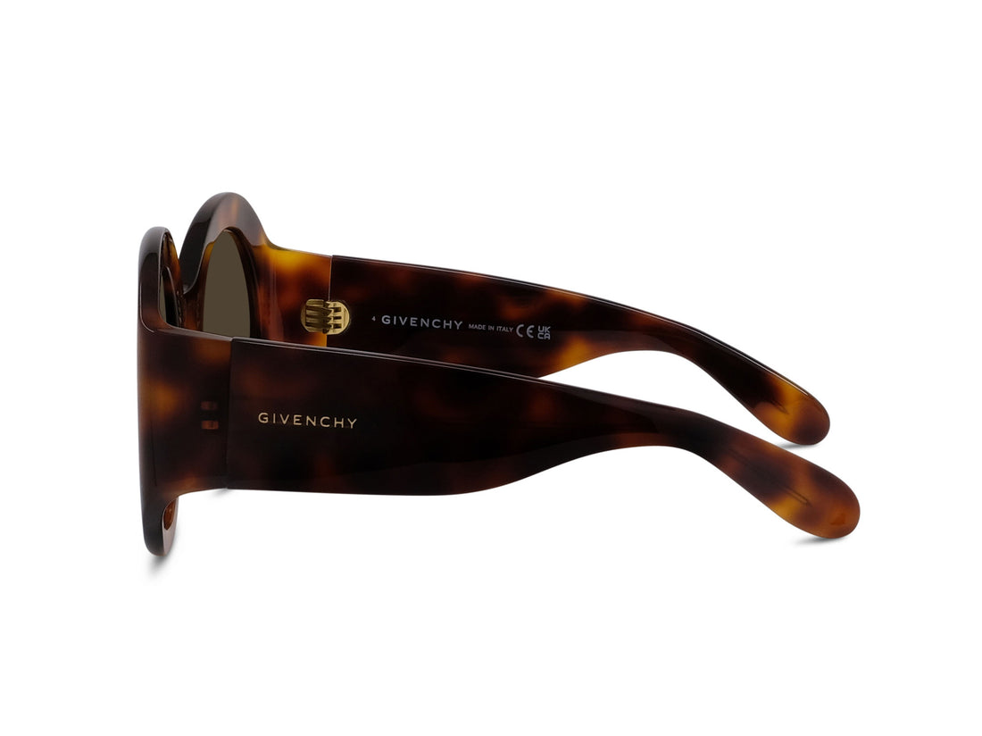 Sunglasses givenchy cocoon gv40147i 53e havana round femenino size 56mm - Detailed view
