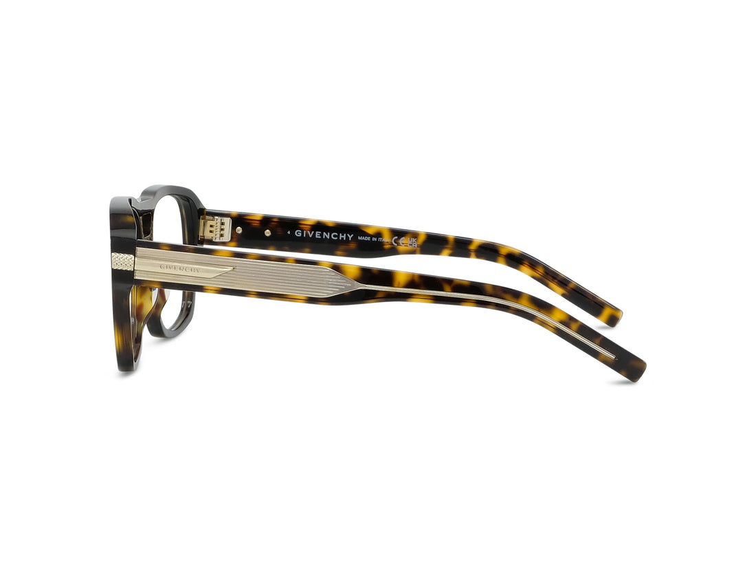 Occhiali da vista givenchy gv one gv50081i 052 havana geometric masculino taglia 53mm - Vista dettagliata