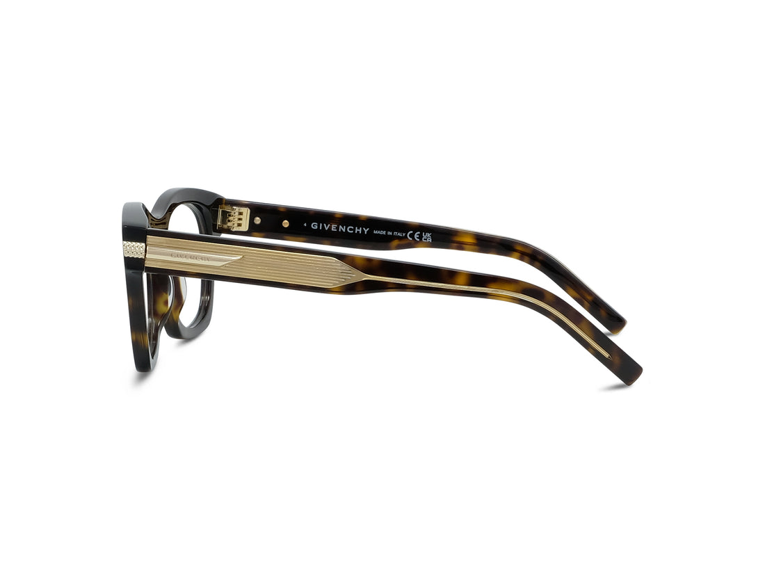 Occhiali da vista givenchy gv one gv50090i 052 havana geometric masculino taglia 51mm - Vista dettagliata