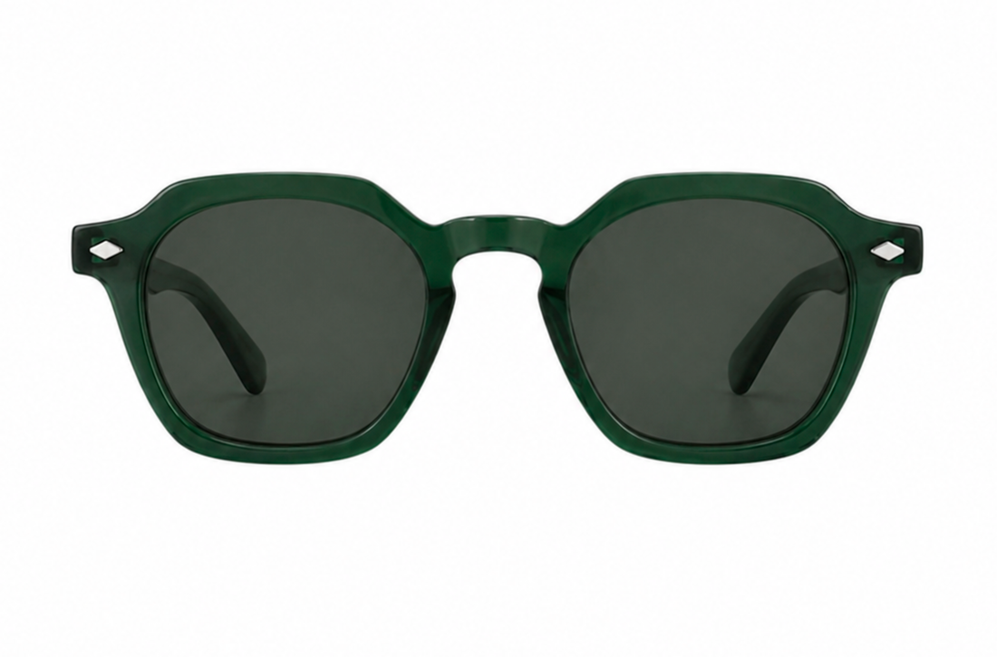 Sonnenbrillen greyhounders hug c3 verde unisex größe 48mm - Detailansicht