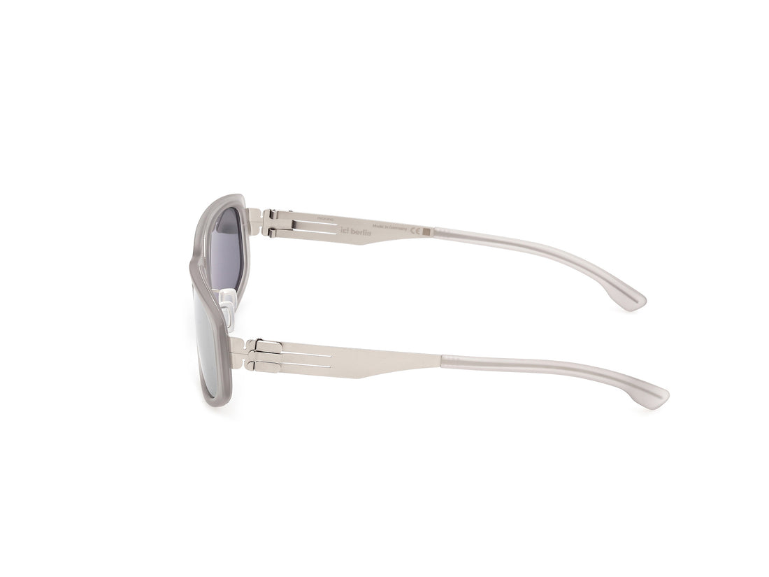 Gafas de sol ic! berlin ic0217 20c gris square unisex talla 55mm - Vista de detalle