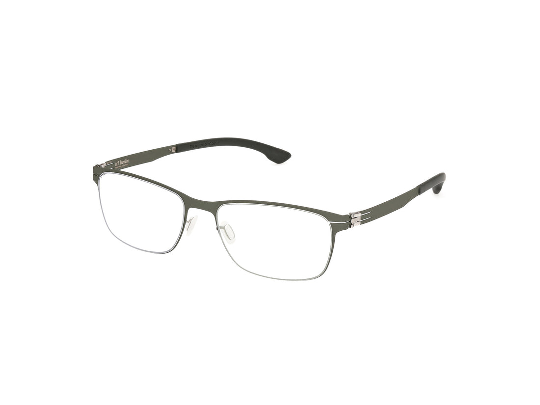 Lunettes de vue ic! berlin ic5005 dennis n. 097 verde masculino taille 53mm - Vue principale