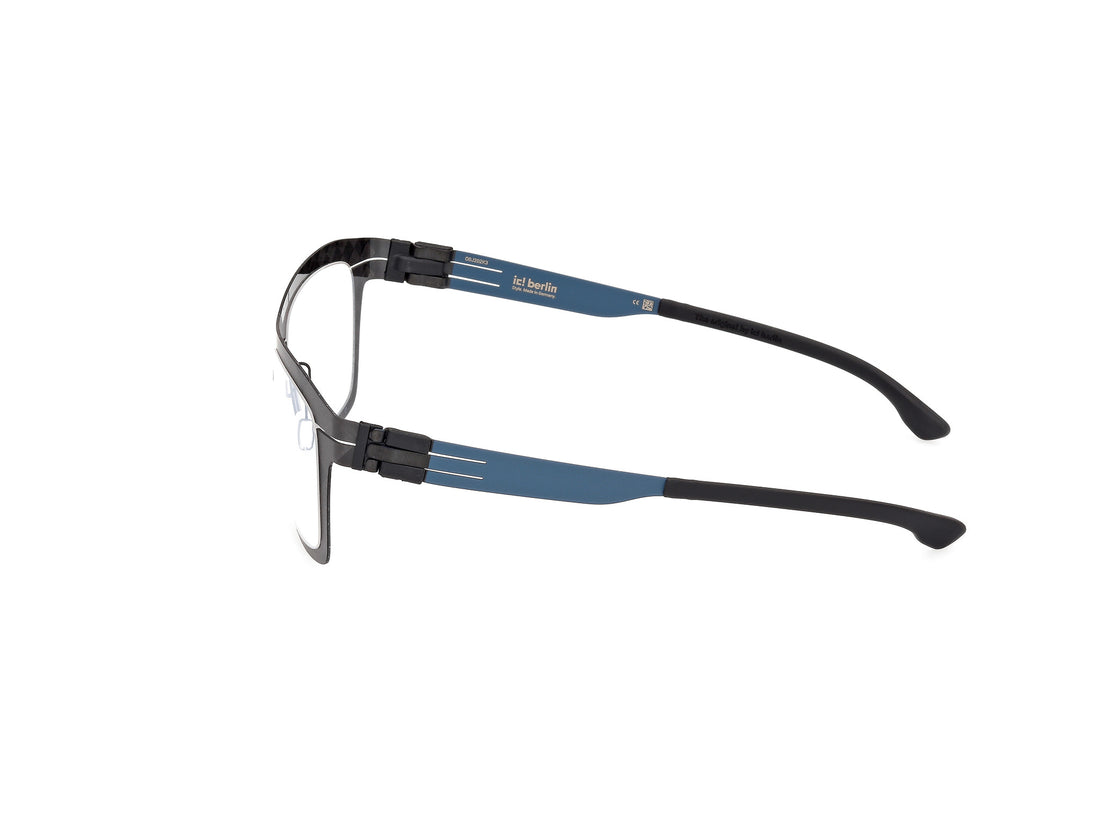 Lunettes de vue ic! berlin ic5018 flx_05 02b negro masculino taille 53mm - Vue détaillée