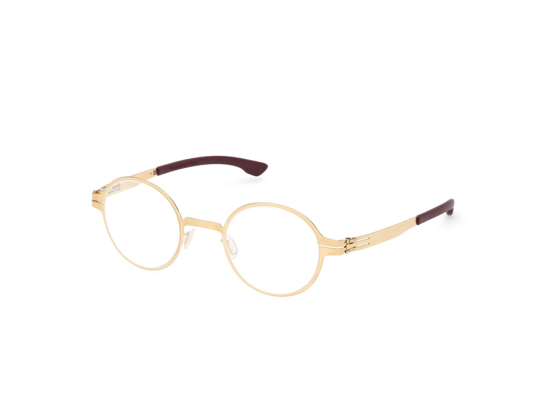 Lunettes de vue ic! berlin ic5069 wilhelm 031 dorado unisex taille 45mm - Vue principale