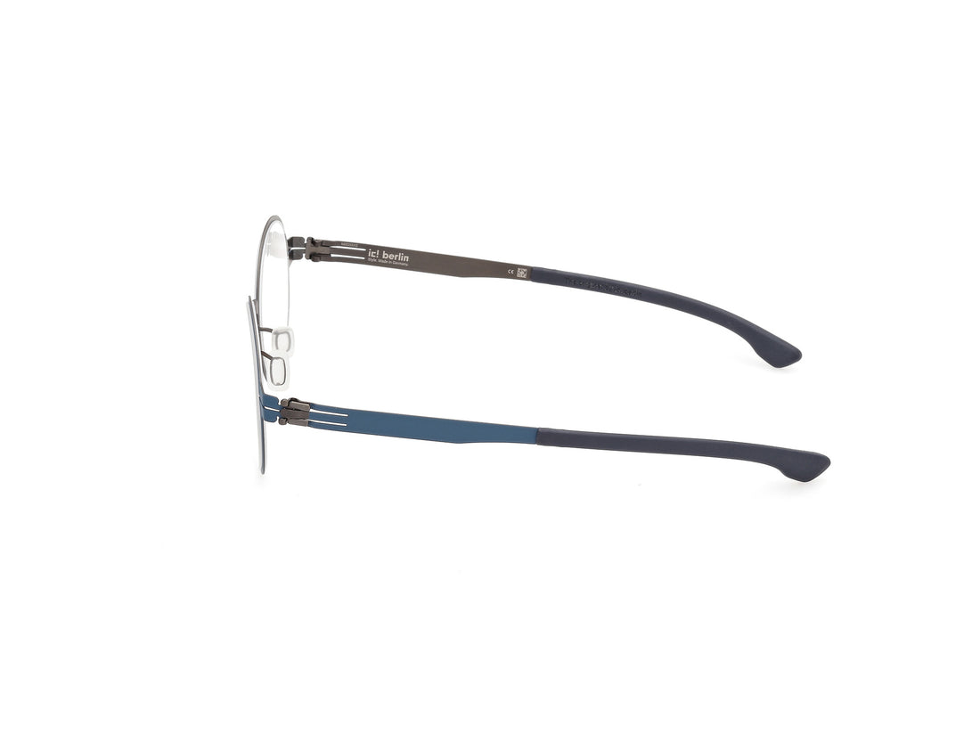 Lunettes de vue ic! berlin ic5069 wilhelm 086 azul unisex taille 45mm - Vue détaillée