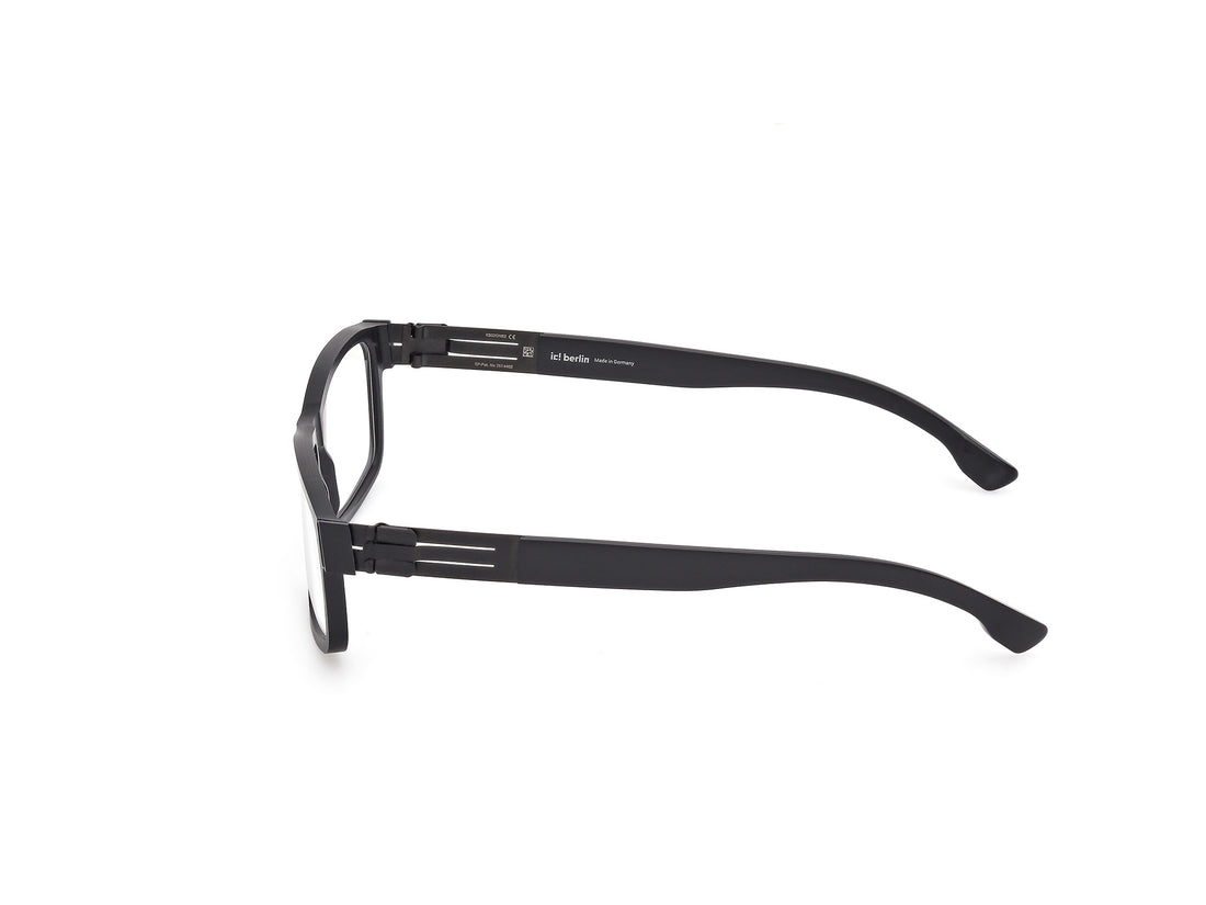 Lunettes de vue ic! berlin ic5072 hack 002 negro masculino taille 55mm - Vue détaillée